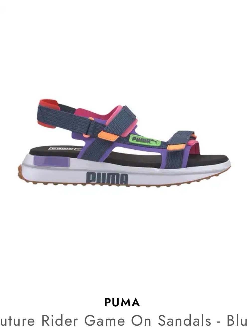 Puma Future Rider Game On Sandals! View 3